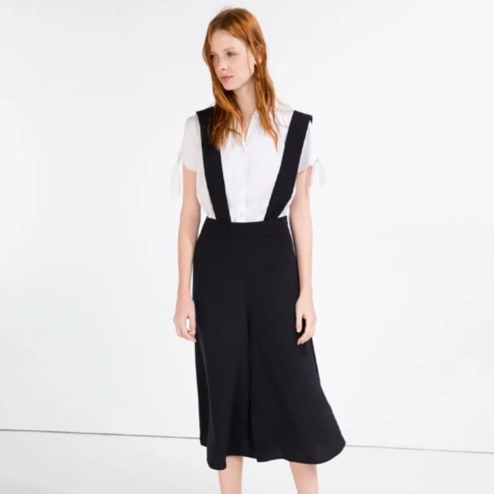Zara Basic Culottes‎ Overalls